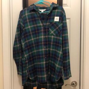 Old Navy Women’s plaid Tunic shirt